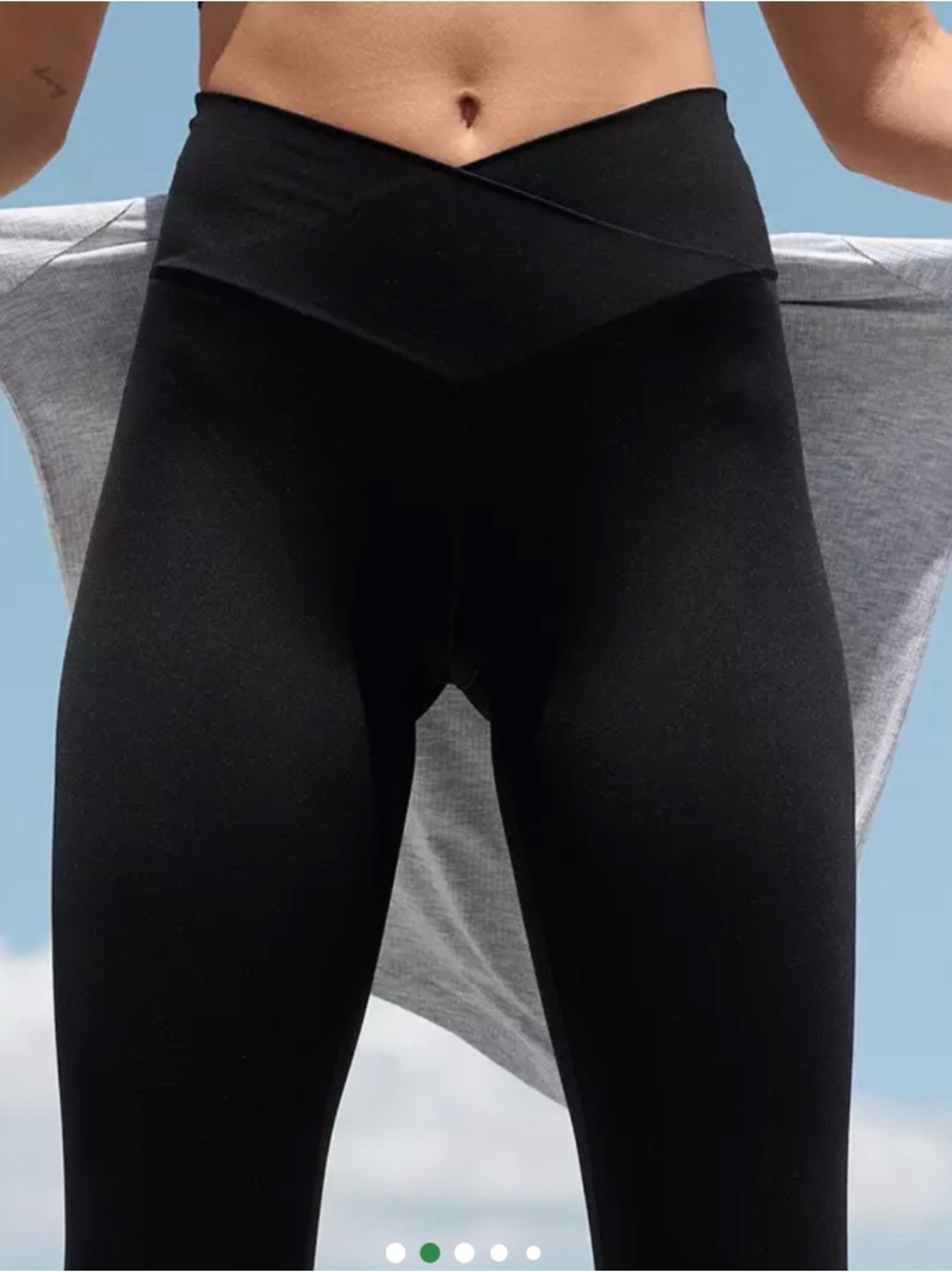 Aerie crossover leggings